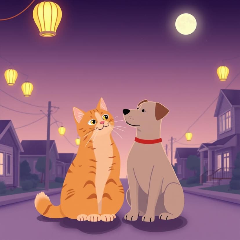 Bella the Cat x Max the Dog Love Song/Story