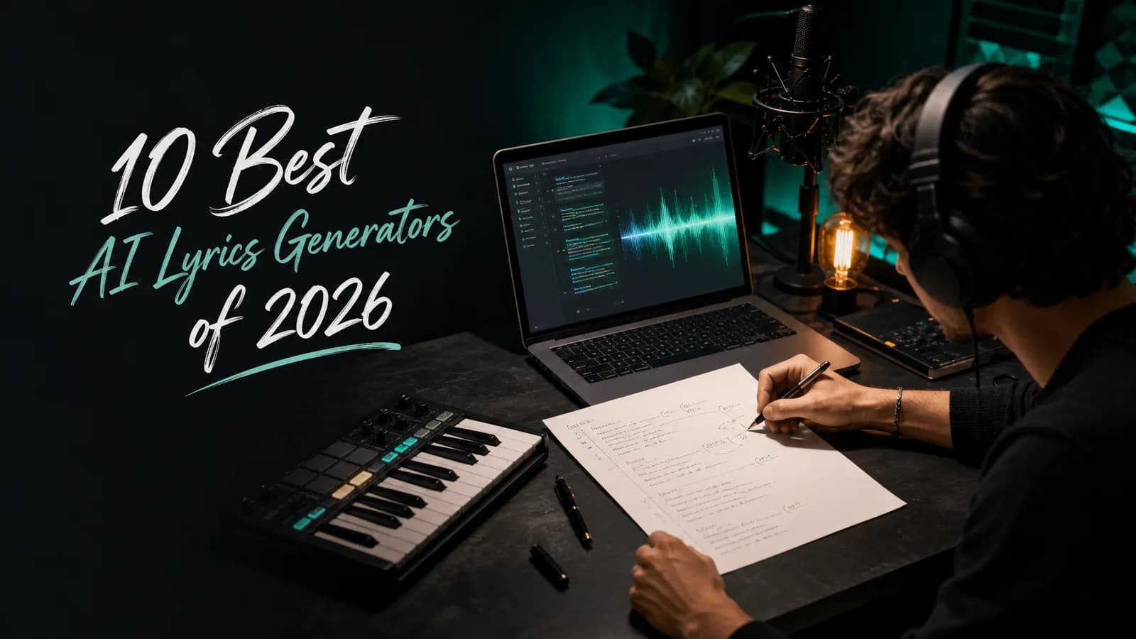 The 10 Best AI Lyrics Generators of 2026 (Compared & Ranked)