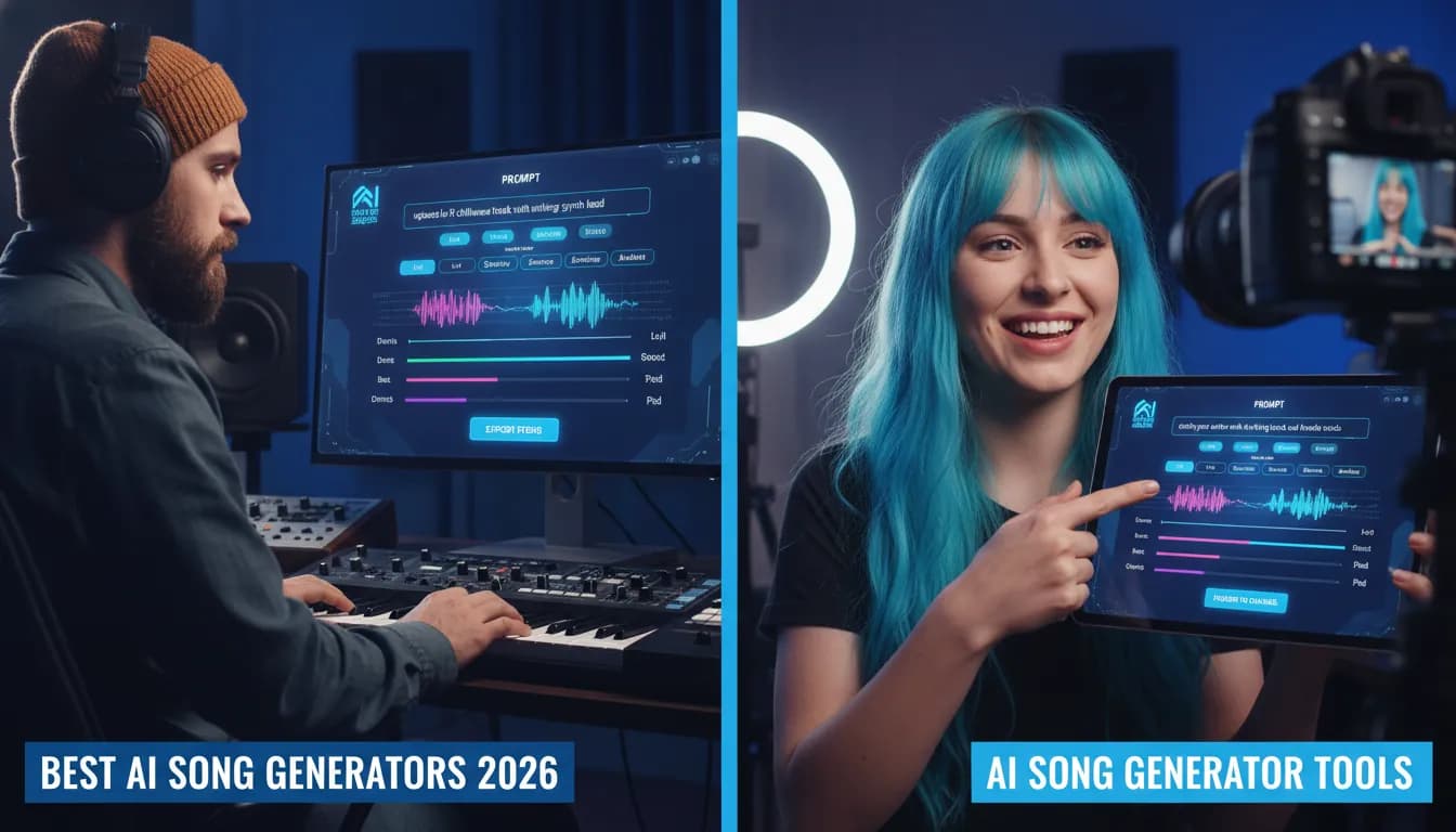 Best AI Song Generators: 9 Tools Tested in 2026