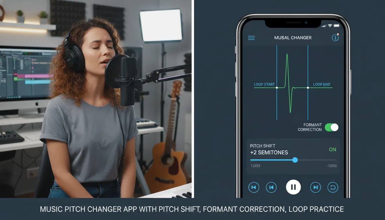 Best Music Pitch Changer Apps Compared: 2026 Rankings