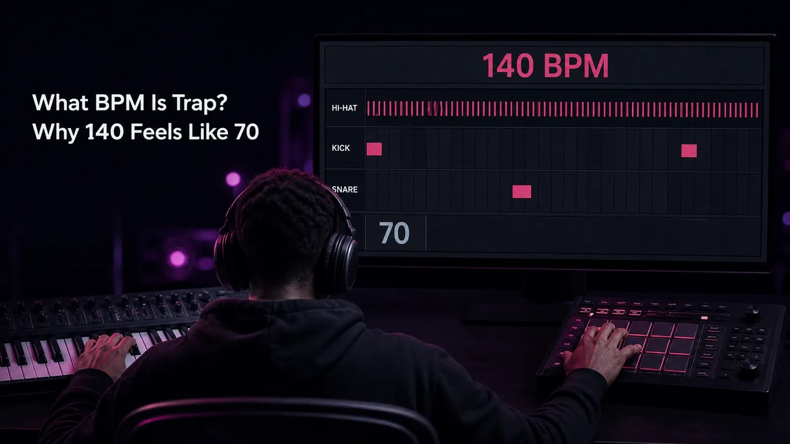 What BPM Is Trap? Why 140 Feels Like 70