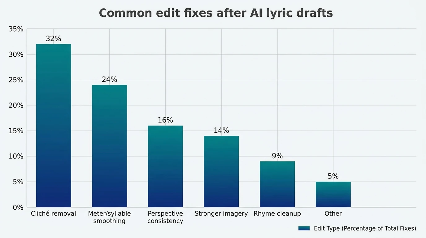 Quality checklist: what to test before you publish lyrics