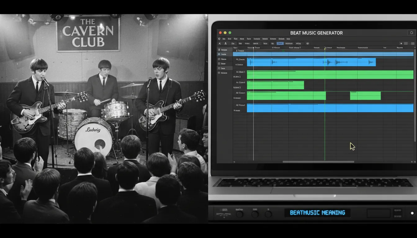 beatmusic meaning, beat music, AI beatmusic generator